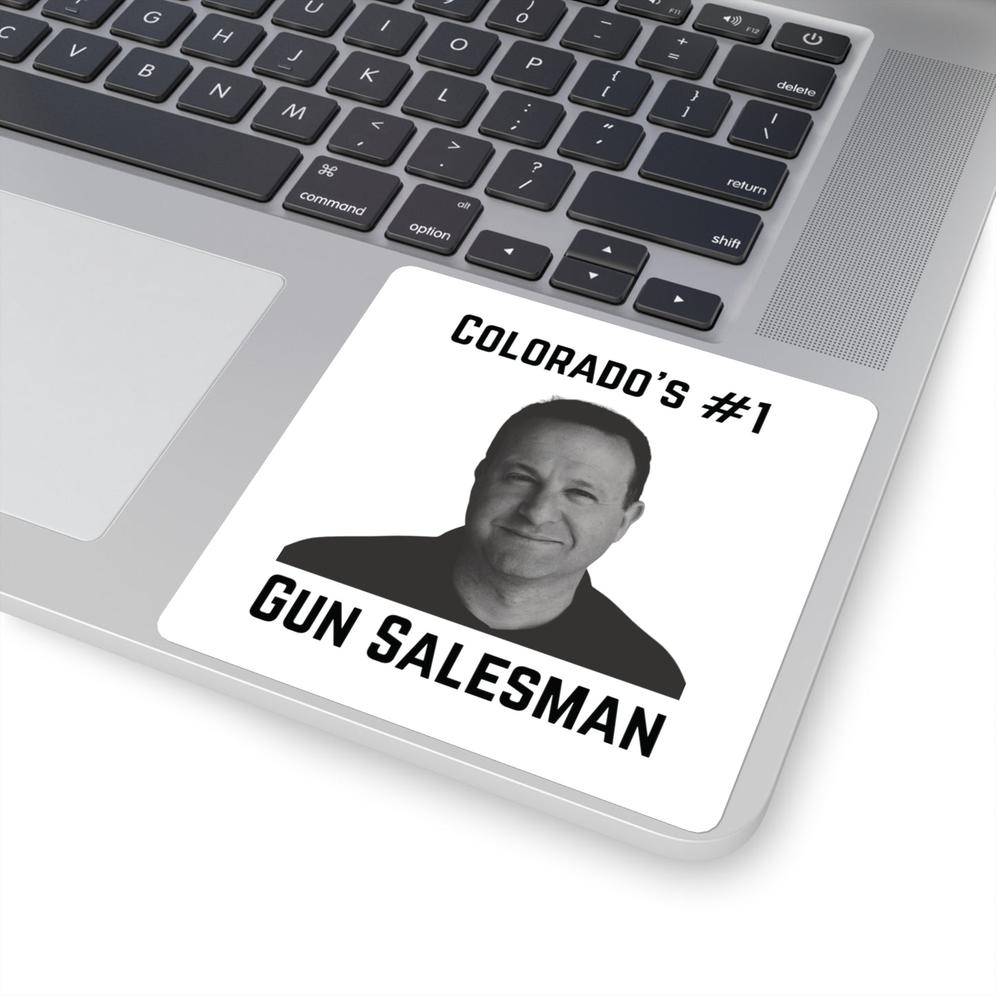 #1 Gun Salesman Sticker