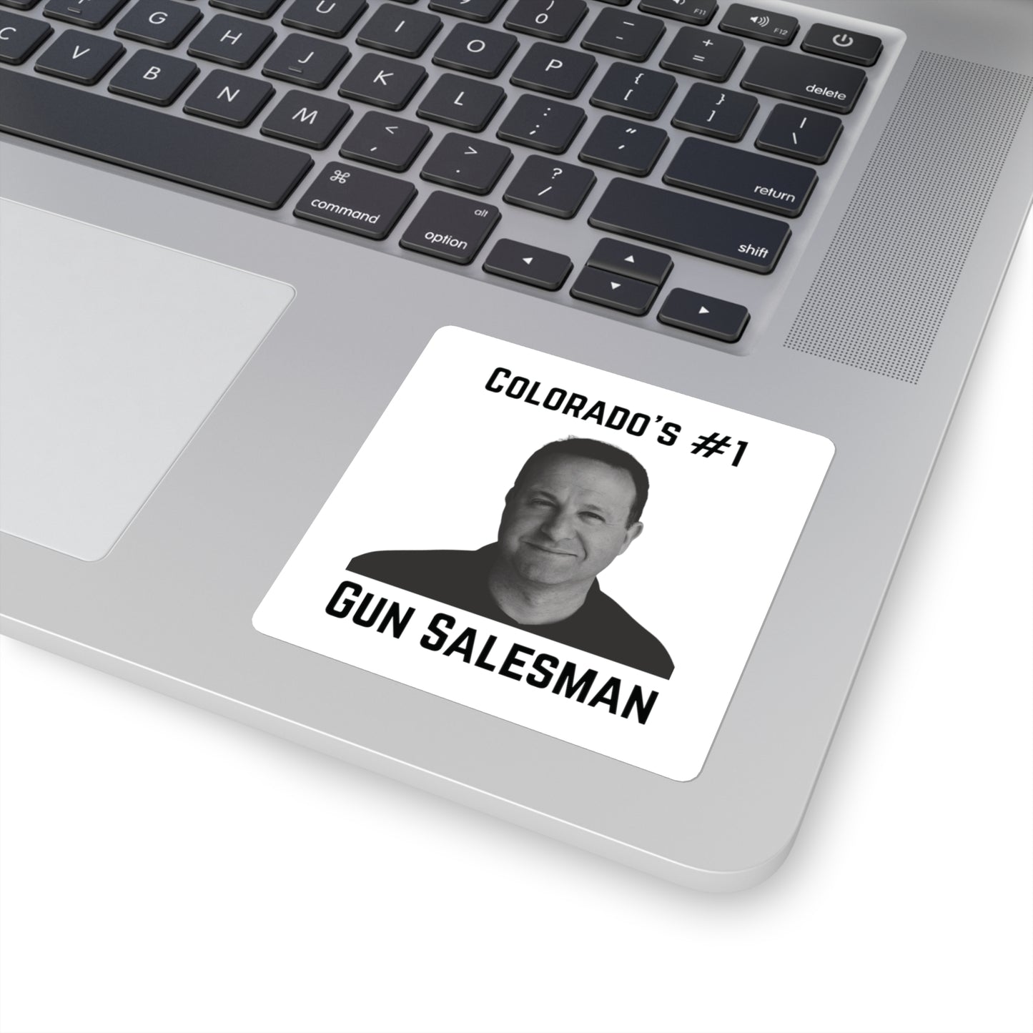#1 Gun Salesman Sticker