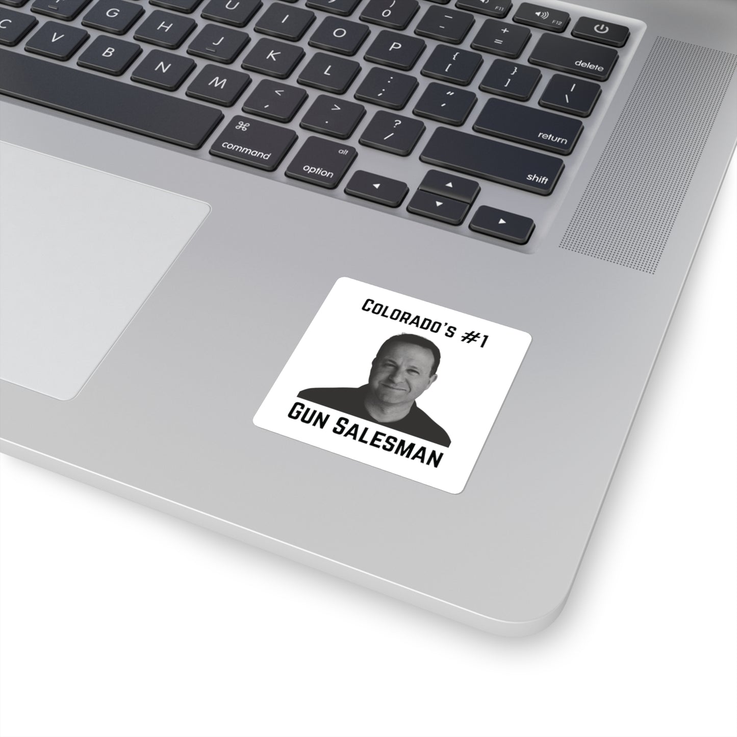 #1 Gun Salesman Sticker