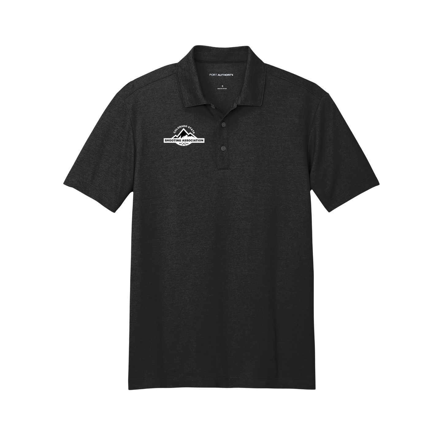 Embroidered CSSA Mountain Logo Polo Shirt