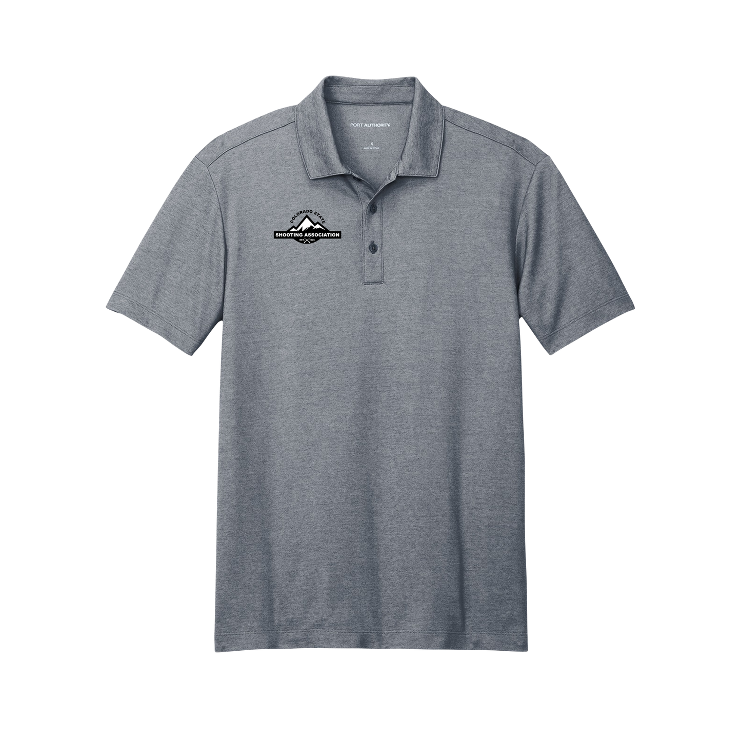 Embroidered CSSA Mountain Logo Polo Shirt