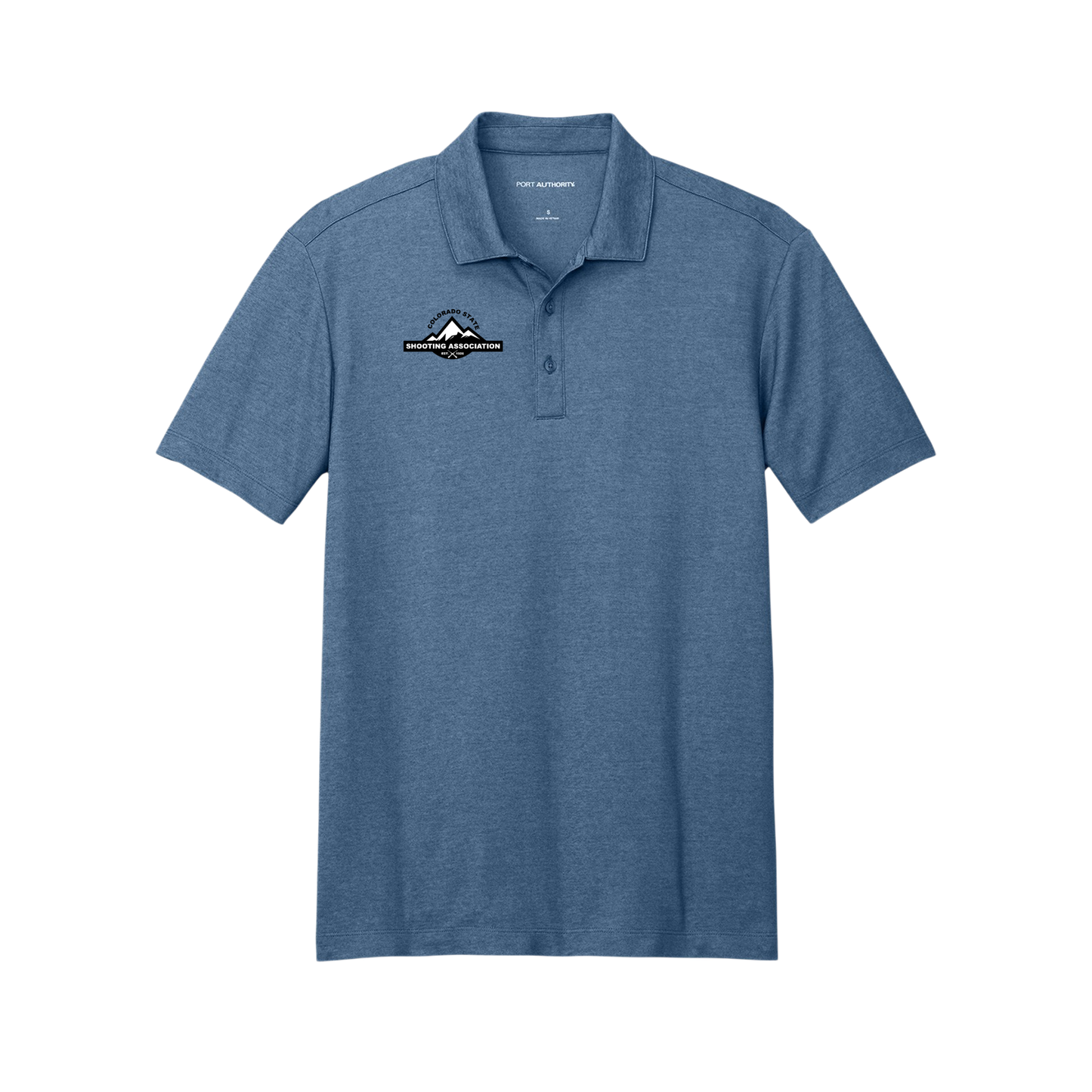 Embroidered CSSA Mountain Logo Polo Shirt
