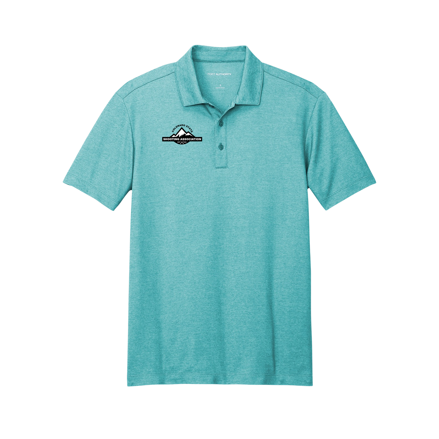 Embroidered CSSA Mountain Logo Polo Shirt